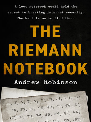 cover image of The Riemann Notebook